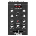 STM500VT 2-kanaliline mikser USB/MP3/BT STM500VT 2-kanaliline mikser USB/MP3/BT