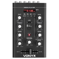 STM500VT 2-kanaliline mikser USB/MP3/BT