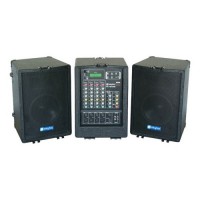 SKYTEC PA-100USB Kaasaskantav akustiline süsteem USB/SD/MP3 600W